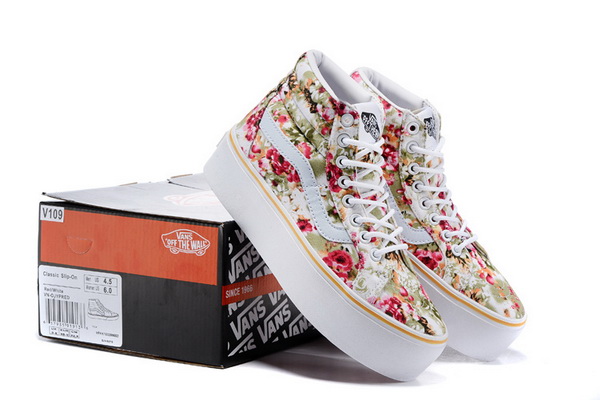 Vans High Top Shoes Women--111